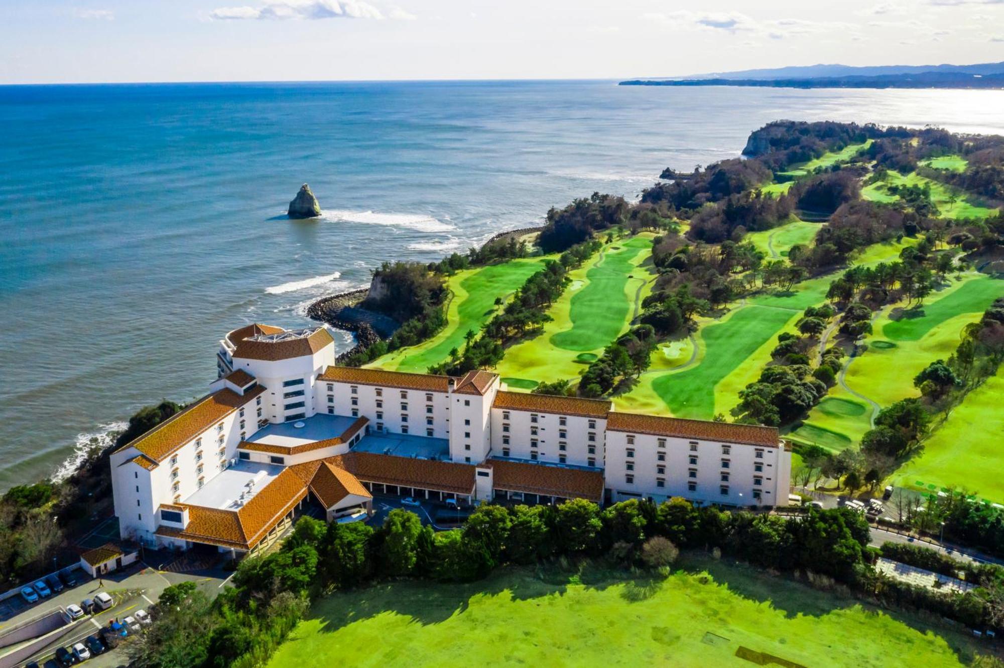 Onahama Ocean Hotel & Golf Club Ivaki Kültér fotó